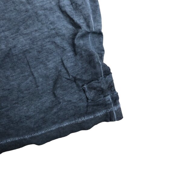 Vintage Robins Jeans Shirt XXL Gray Studded - Picture 7 of 7